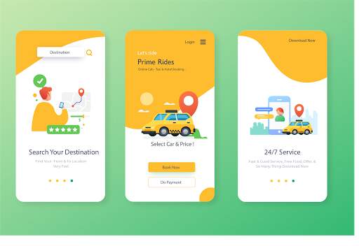 Prime Rides - Online Cab & Taxi Hotel Bus Bookings screenshot 1