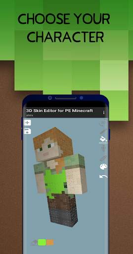 Minecraft 3D Skins Editor screenshot 3