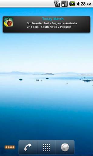 Cricket Schedule With Widget screenshot 1
