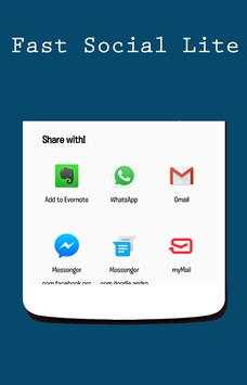 Lite for Social App - Lite for Messenger Facebook 2 تصوير الشاشة