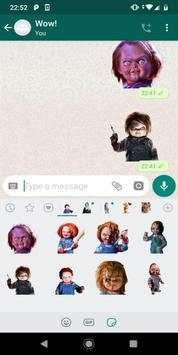 ✅ Stickers Chuky Doll for WhatsApp ✅‏ screenshot 1