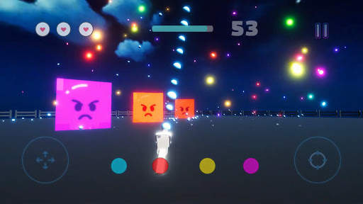 PaintBall-G City 3D Color shooter screenshot 1