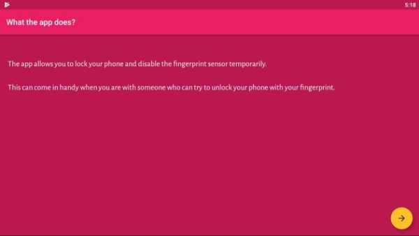 Disable Fingerprint Unlock Temporarily screenshot 5
