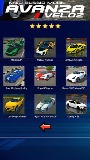 Mod Bussid Mobil Avansa Velos screenshot 7