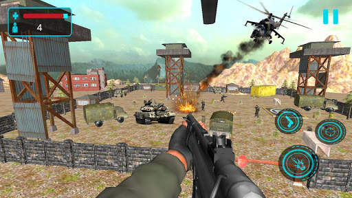 Gunship Helicopter Strike Special Forces War screenshot 3