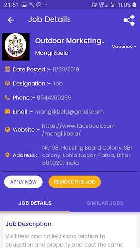 Job Search App - Free Job Post screenshot 4