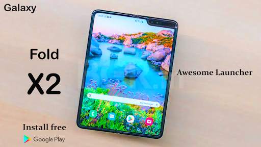 Samsung Fold X2 Launcher 2020: Themes & Wallpapers screenshot 4