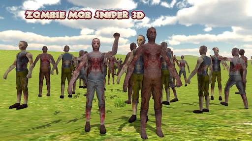 Zombie Mob Sniper 3D screenshot 1