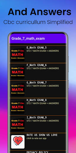Cbc Math Grade 7 Exams Answers screenshot 3