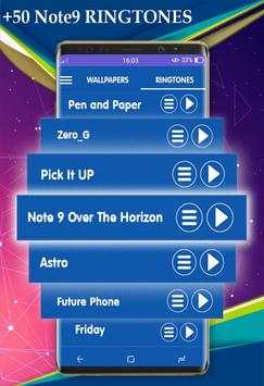 Note 9 Ringtones - Galaxy Note 9 Backgrounds screenshot 2