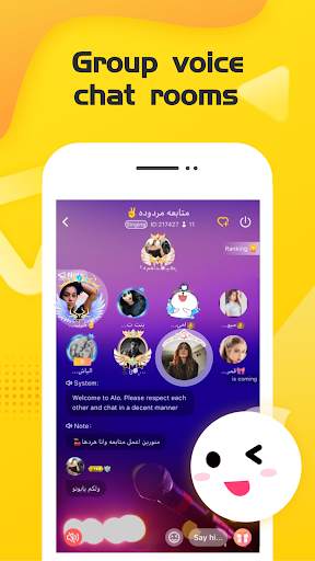 Alo - Funny Voice Chat Rooms screenshot 2