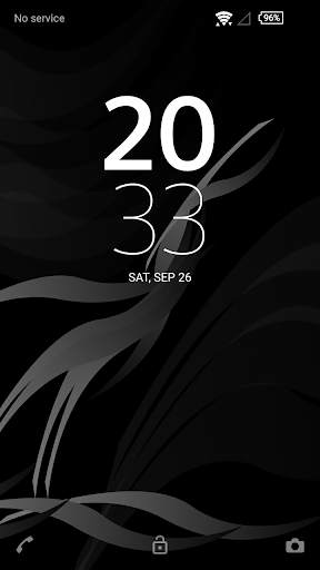 White Aviar Free Theme screenshot 1