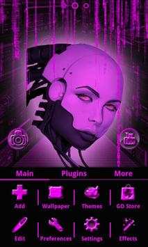 PINK TECH GO Launcher EX screenshot 2