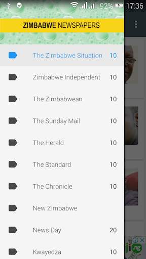 Zimbabwe Newspapers App screenshot 1
