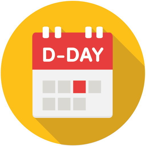 Don't forget that day (D-Day) أيقونة
