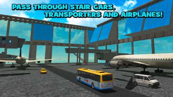 City Airport Bus Simulator 3D screenshot 2
