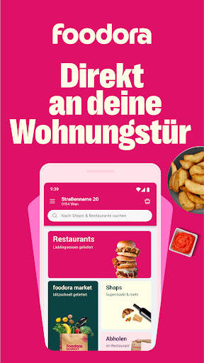 foodora AT Essen bestellen screenshot 1