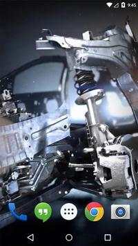 Supercar Engine 3D  Wallpaper screenshot 1