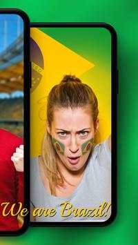 Brazil Flag Photo Editor 2018 3 تصوير الشاشة