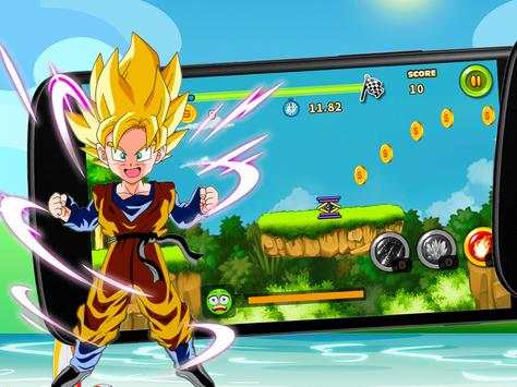 Saiyan Goku Racing screenshot 1