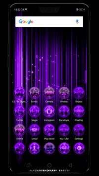 Next Launcher 3D PUrings Theme screenshot 1