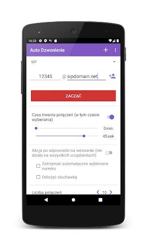 Auto Dzwonienie screenshot 8