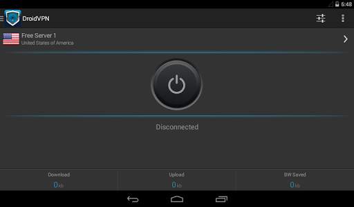 DroidVPN - Easy Android VPN скриншот 4