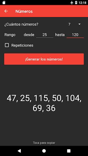 Randomizer  Generar opciones al azar y decidir screenshot 7