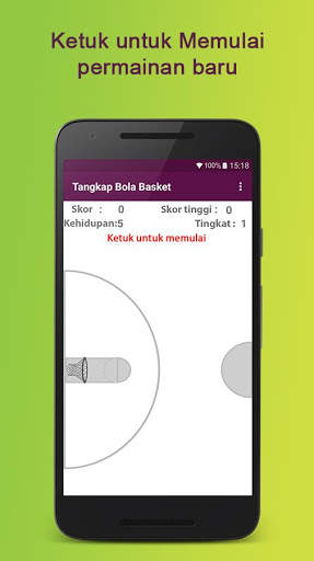 Tangkap Bola Basket screenshot 2