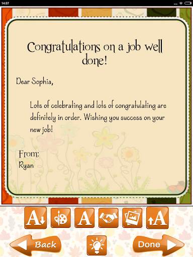 Congratulations Greeting Maker screenshot 12