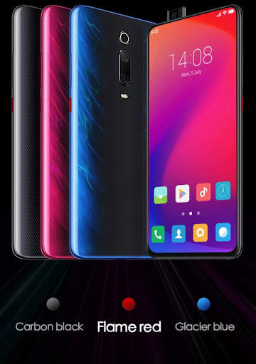 Theme for Redmi K20 Latest 2019 red launcher screenshot 3