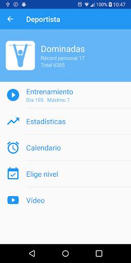 Deportista. Entrenamiento screenshot 2