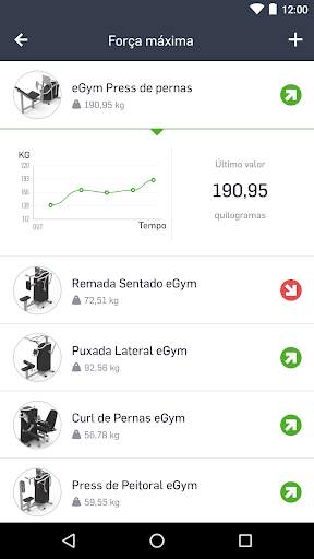 Aplicação EGYM Fitness screenshot 4