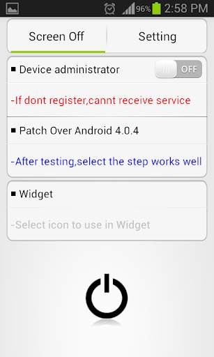 Screen Off and Lock Anywhere 1 تصوير الشاشة