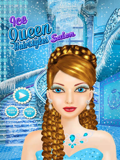 Ice Queen Hairstyles Salon - Girls Makeup Salon screenshot 1