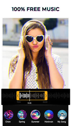 Glitch Video Star Effects - Vinkle Video Editor screenshot 4
