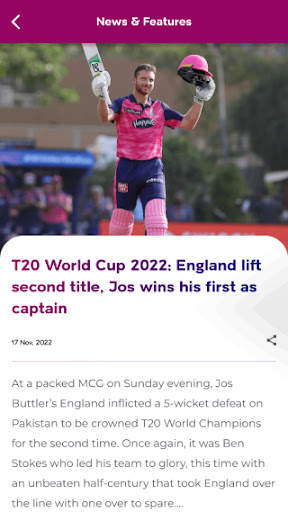 Rajasthan Royals Official App screenshot 4
