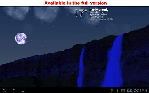 True Weather, Waterfalls FREE screenshot 6