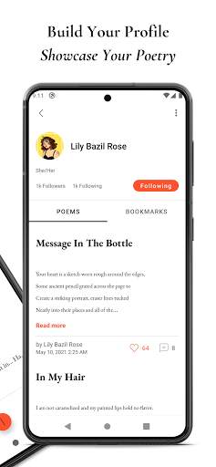 Poetizer - Social Network for All Poets and People screenshot 2