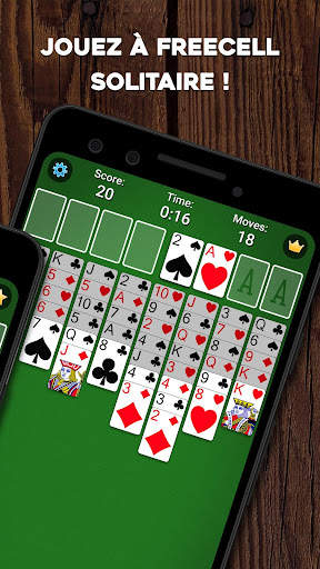 FreeCell Solitaire: Jeu cartes screenshot 2