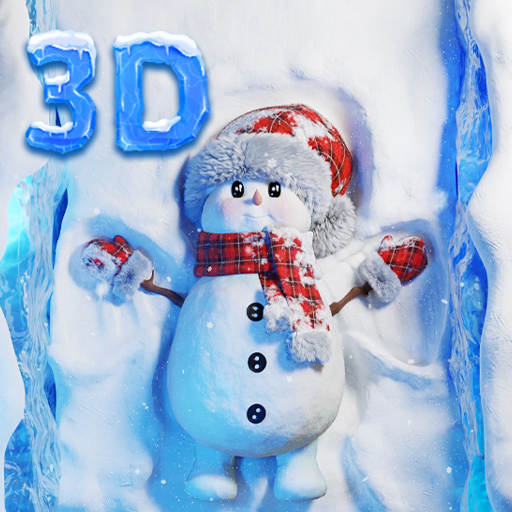 Christmas Wallpaper and Keyboard - Cute Snowman 3.67