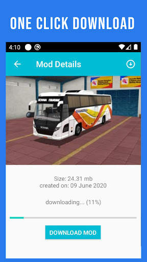 Mod D'best Untuk Bussid screenshot 1