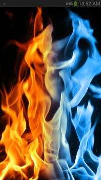 Fire & Ice Wallpaper screenshot 1