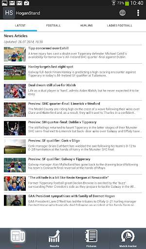 Hogan Stand - GAA news screenshot 9