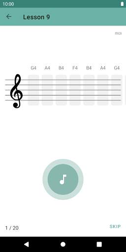 Clefs: Music Reading Trainer screenshot 4