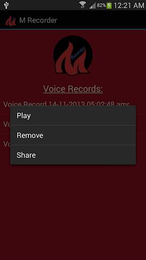 M Recorder _ Voice & Calls screenshot 5