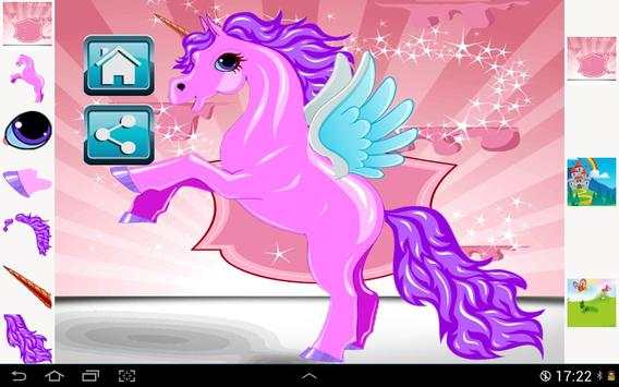 Unicorn Dress up - Girl Game screenshot 2