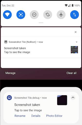 Screenshot Tile [No root] screenshot 3