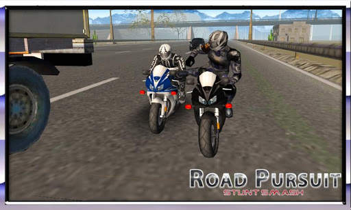Road Pursuit Stunt Rash - VR Bike Racing screenshot 4