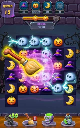 Halloween Witch Connect - Halloween games screenshot 3
